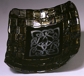 Fused Glass "Quest of Spirit" Bowl