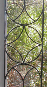 Traditional Leaded Restoration Glass Transom and Sidelites