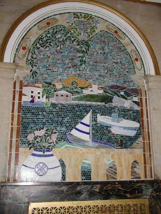 Scene of Greece from Veranda Mosaic 2